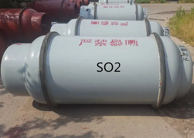 China Sulfur Dioxide Gas Cylinder 99.9% SO2 Gas