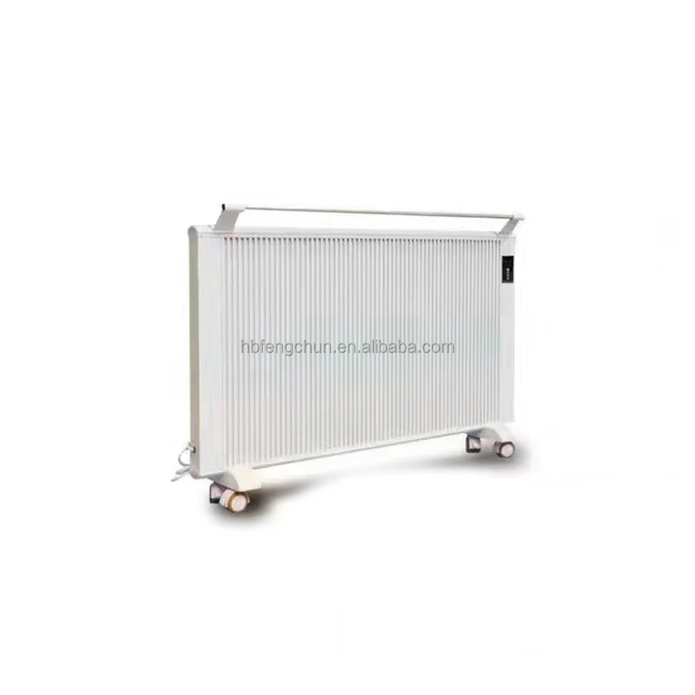 White Black Indoor Convector Heater Standing Convector Heater Convector Infrared Electric Panel Heater