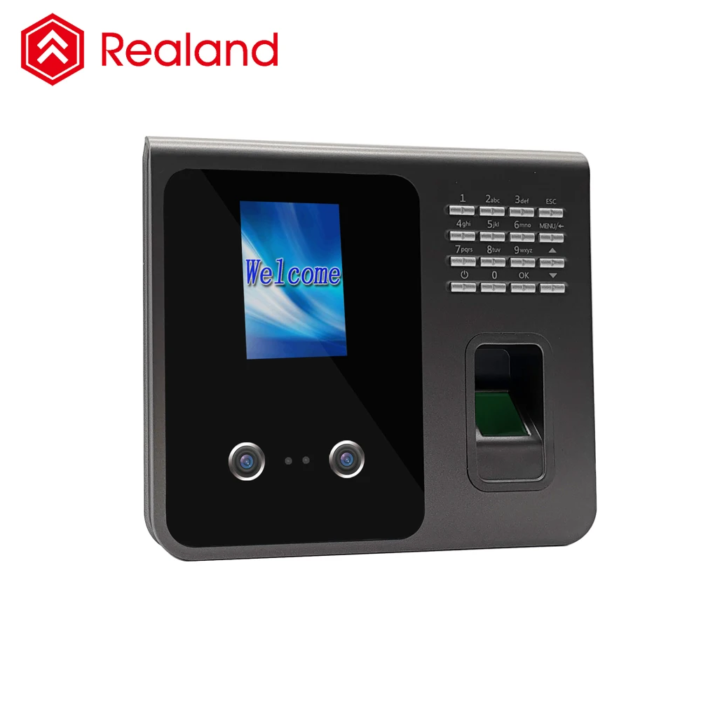 Professional Employees Biometric Fingerprint Facial Time Attendance System Machine For Office
