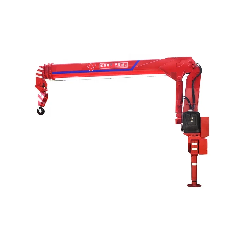 Crane manipulator 5 ton 6.3 ton 10 ton Hydraulic Telescopic Boom Straight Arm Crane