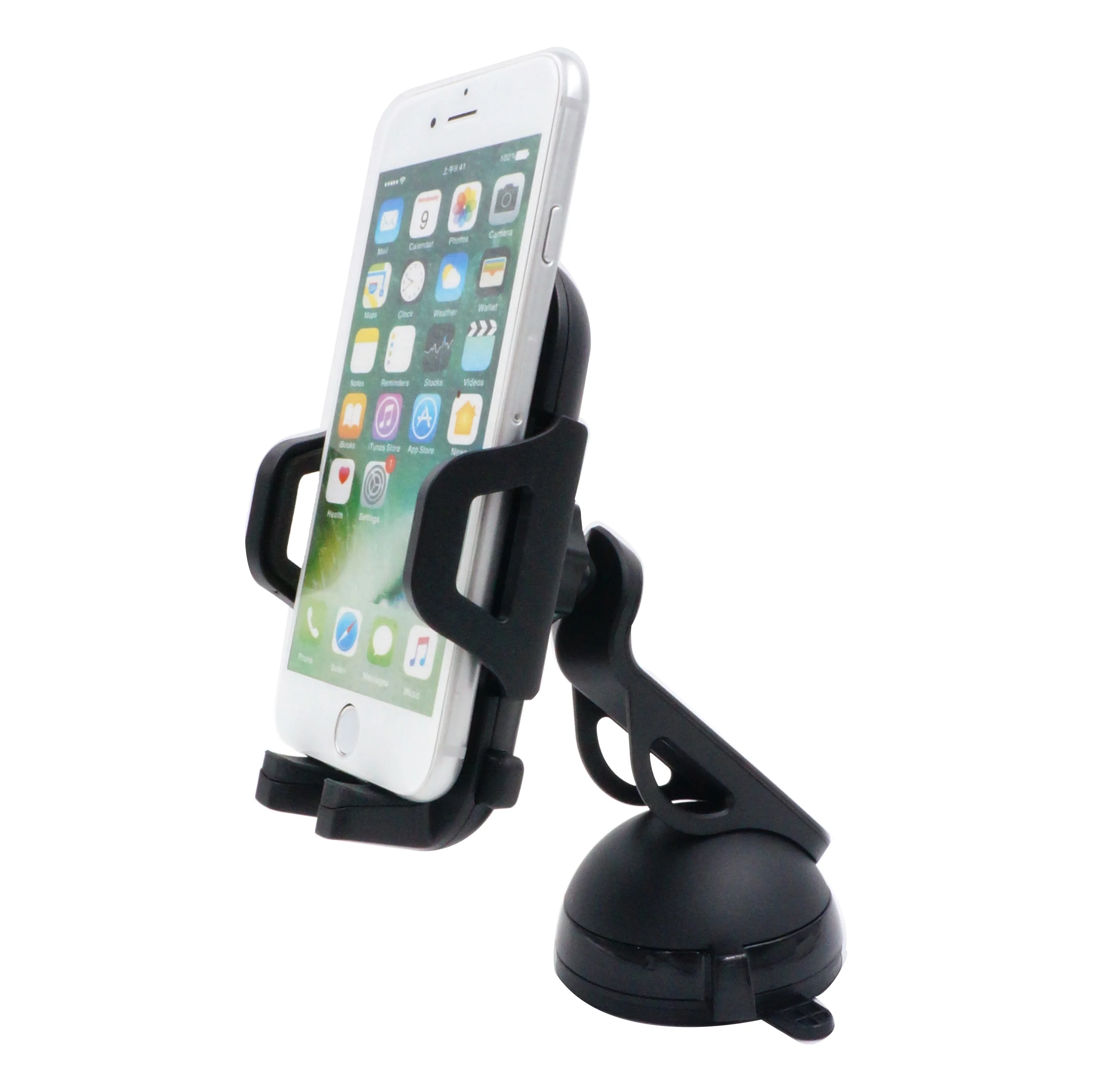 Car mobile phone bracket desktop air outlet dashboard suction cup type 360 degree rotating navigation car mobile phone bracket