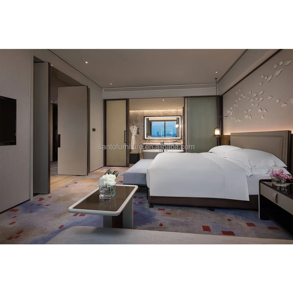 Five Star Quality Contemporary Design Modern Commercial Hotel Room Comfort Suites Hotel Furniture
