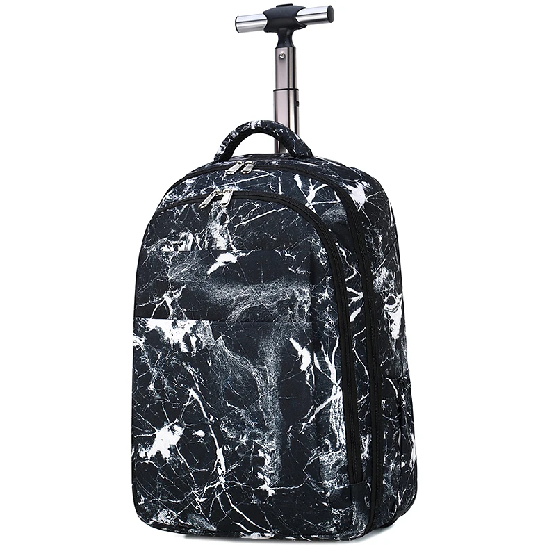 Hot sale Trolley Luggage Wheeled Backpack Rolling Backpacks 2 Wheels student backpack