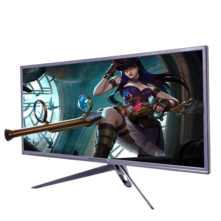 Gaming Monitor Free Sync FHD 2K 4K 24 32 27 34 inch frameless LED LCD  75hz 144hz 165hz  gaming pc computer monitor