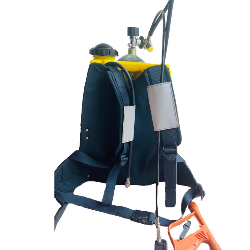 18 L Fireman fire fighting spraying extinguisher gun control Water Mist and CAF Fire Extinguisher Backpack