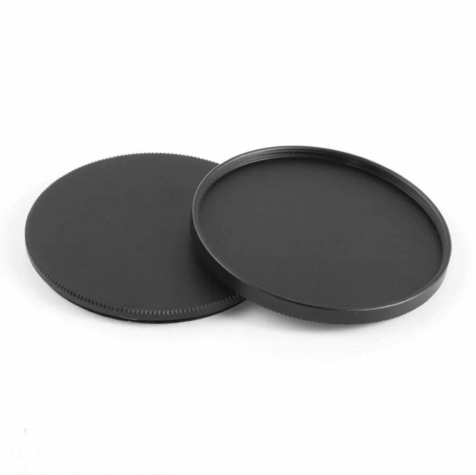 77mm Screw in Metal Lens Cover Filter Front Rear Case Cap Protect Kit