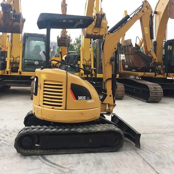 Global sale 2ton mini carter excavator used cat 302 caterpillar 302c