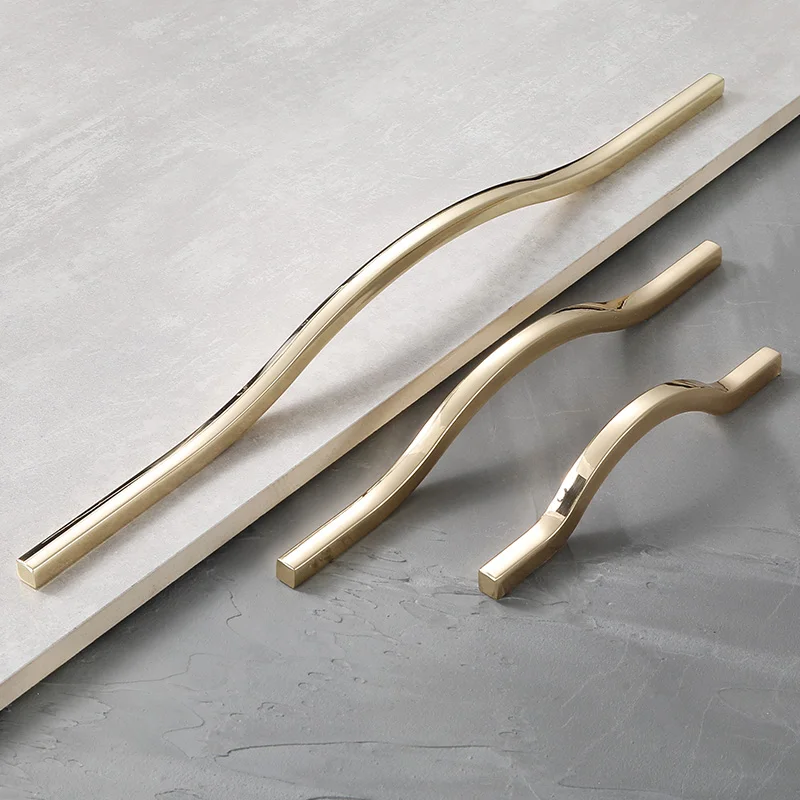 Drawer Kitchen Cabinet Home Decoration Furniture Knob and Handles Gold Luxury Furniture Handle & Knob,furniture Handle & Knob