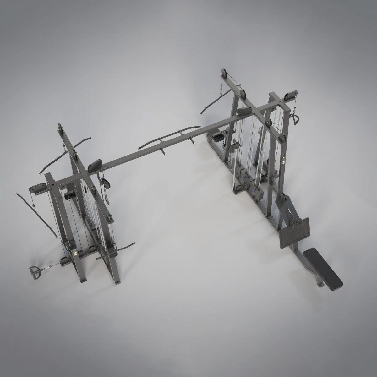 Ankle Fitness Equipment Large Shock White Group Gym Suppliers Open Side Compacted Titan An Crunch With Logo Home Full Pneumatic