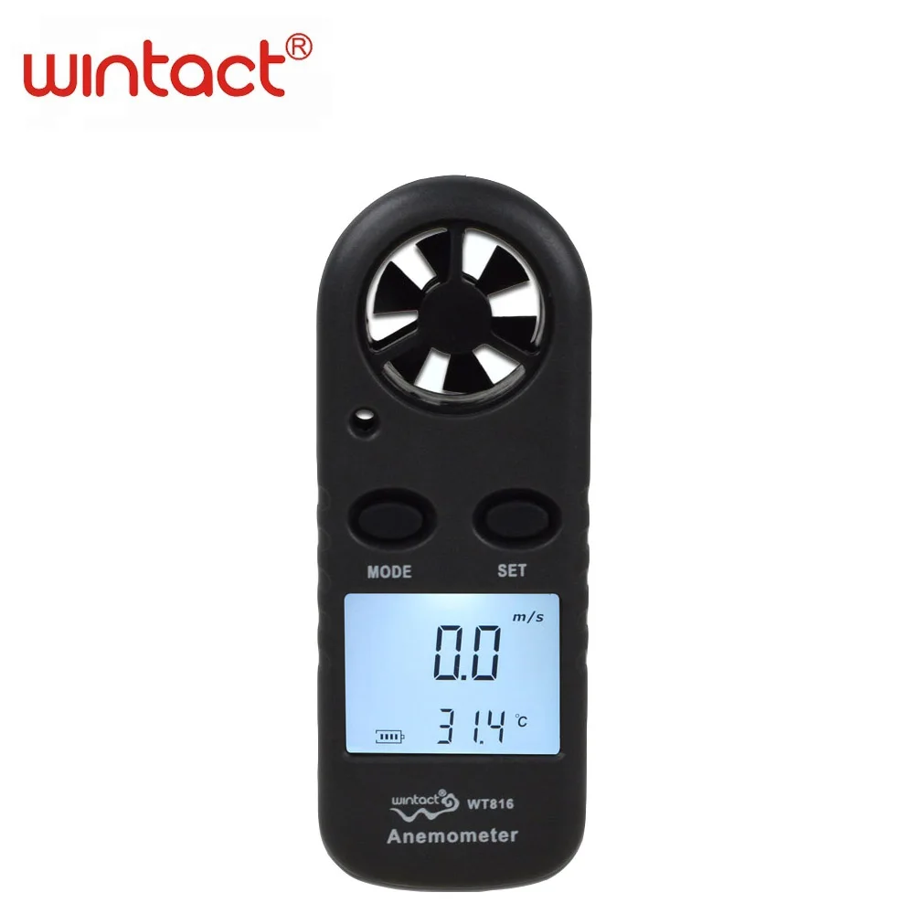 Air temperature measuring instruments, digital wind speed meter anemometer