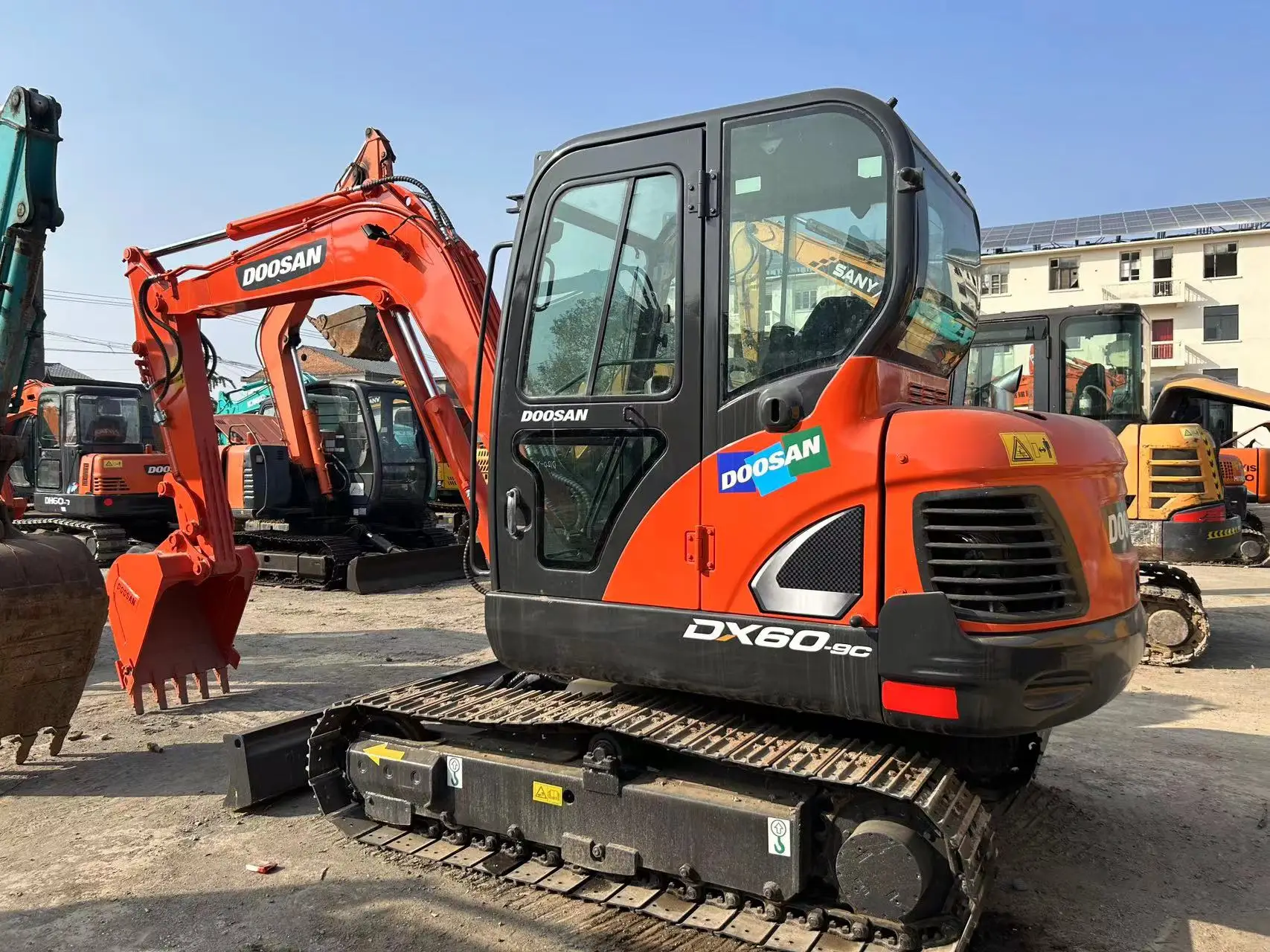 Multi function Mini excavator Used doosan dx60 dh60 doosan dx60-9 dh60 used Doosan 55 60 75 80