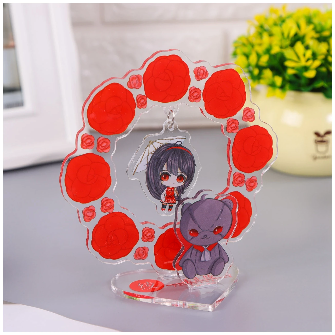 
Free Sample Anime Acrylic Standee Custom Clear Transparent Cartoon Character Personalized Table Stand 
