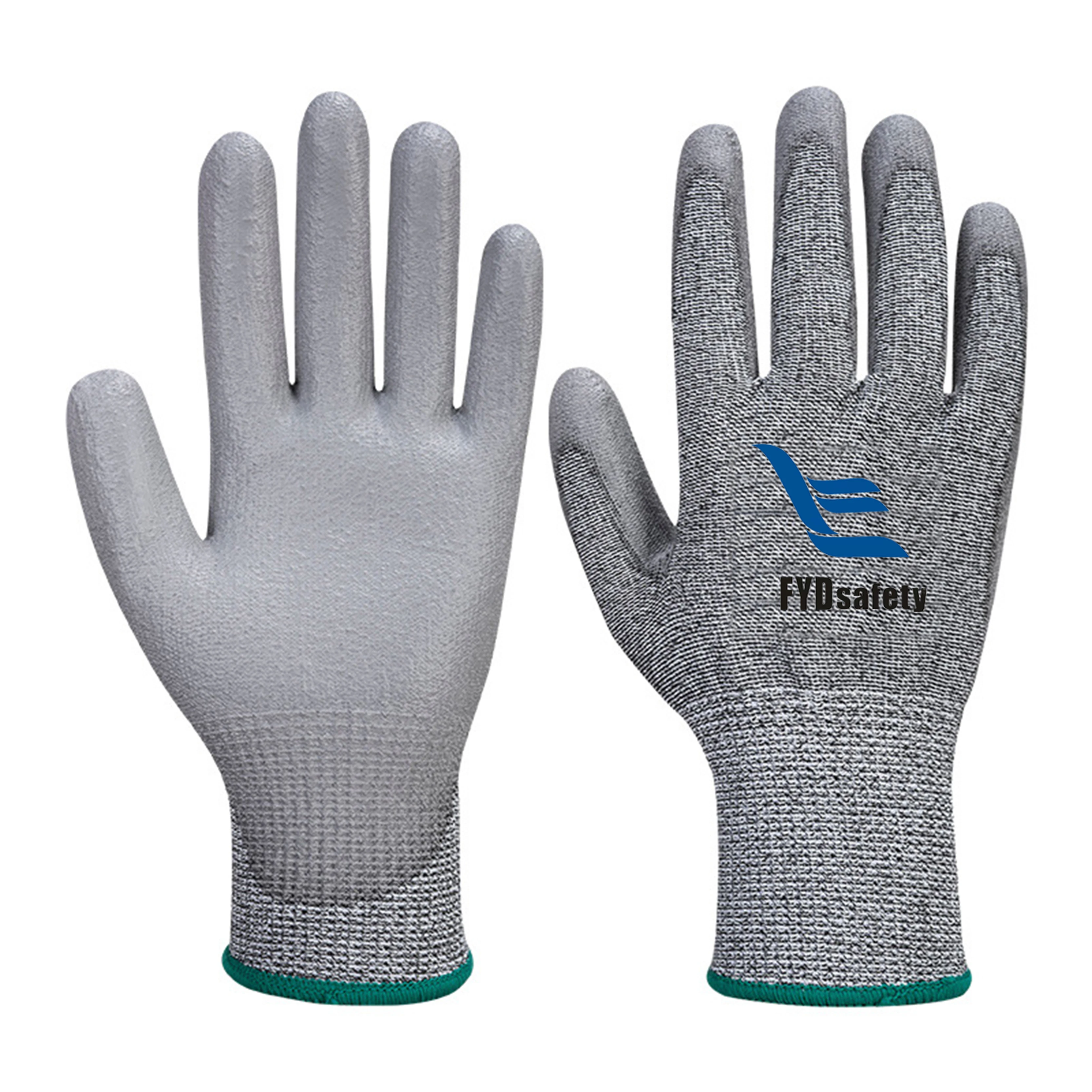 Good Quality Best Selling Pu Finger Coated Gloves Cut And Heat Resistant Gloves