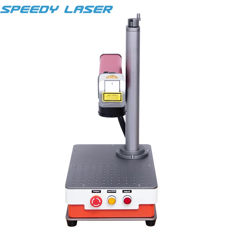 2024 Factory Direct Sale 20W 30W Mini Fiber Laser Marking Machine Small Laser Engraving Machine for Brass Copper Gold Silver