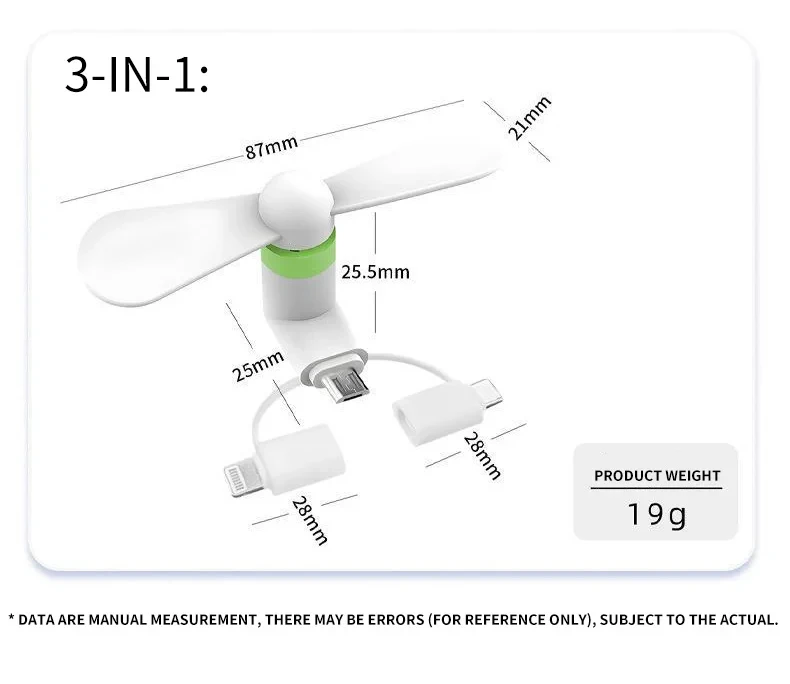 Mini Fan Portable Creative USB Fan For Computer mobile phone Cellphone