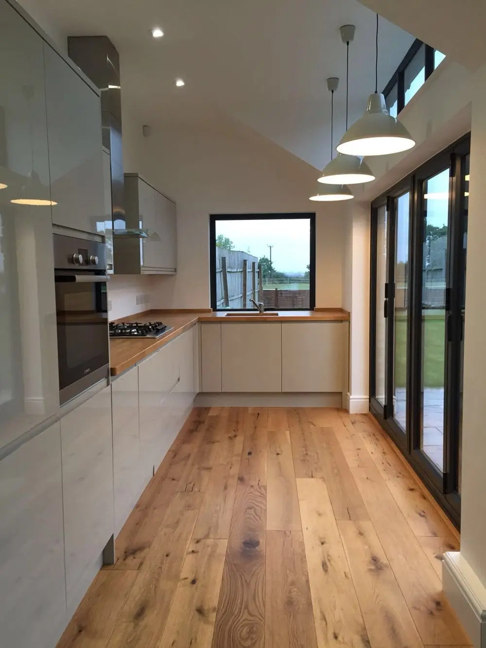Outdoor Hurricane Proof Patio Impact 4 Tracks Large Glass Exterior Balcony Thermal Break Aluminum Sliding Doors
