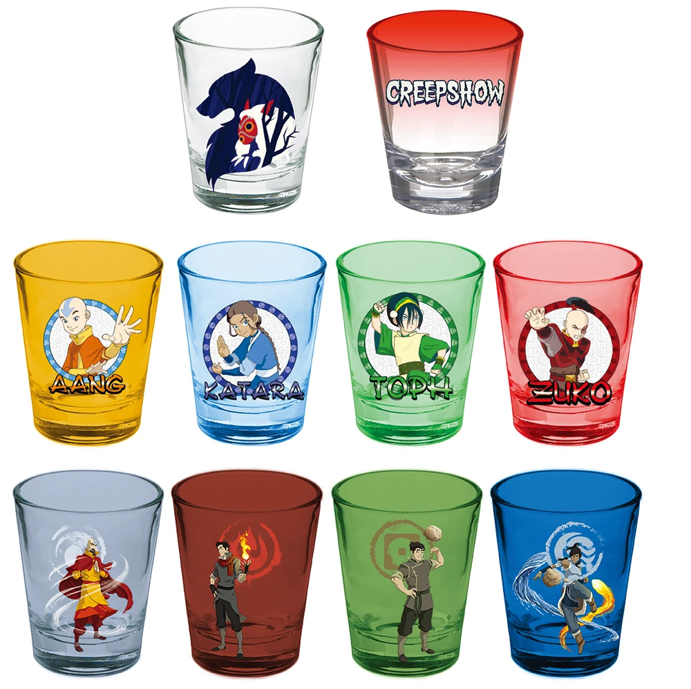 Personalized colors and technical available 1.5oz oem glass cup 50ml custom shot glasses with logo