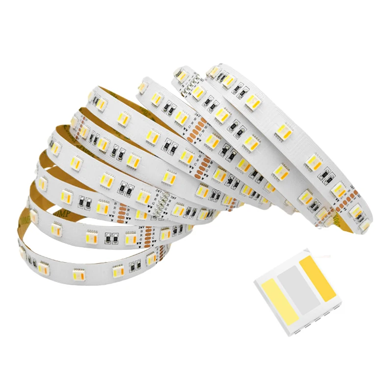 RGB CCT RGBCCT RGBW RGBWW огни 12 В 24 В Водонепроницаемые 5 м 300 светодиодов теплый белый синий Одноцветный Свет Гибкие светодиодные полосы 5050