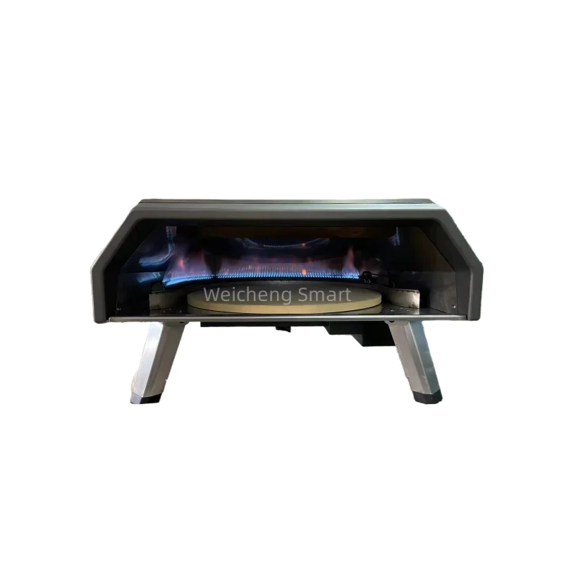 Hot Sale Commercial Stainless Steel Gas BBQ Pizza Oven Small and Portable for Indoor and Outdoor Kitchen Use