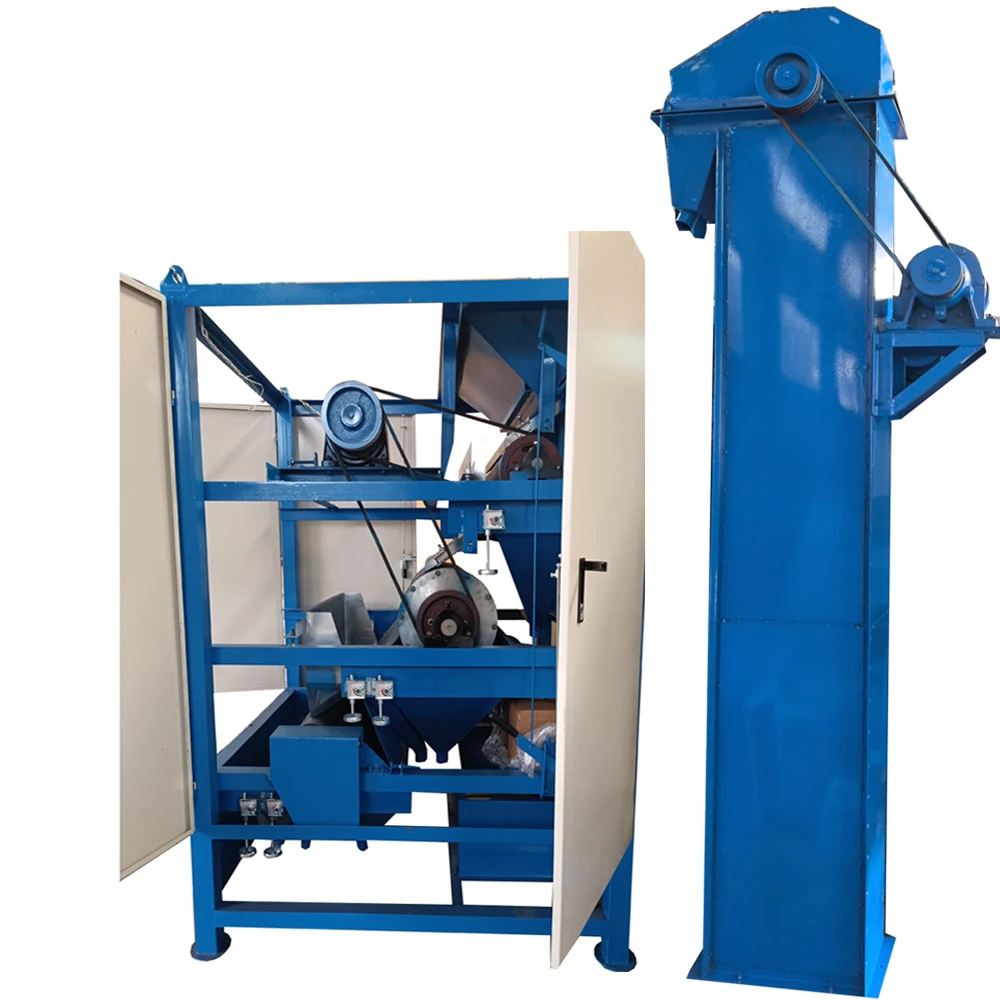 Three Roller Magnet Separator for Monazite.Tin/Columbite/Iron Dry Roll Magnetic Separation Machine