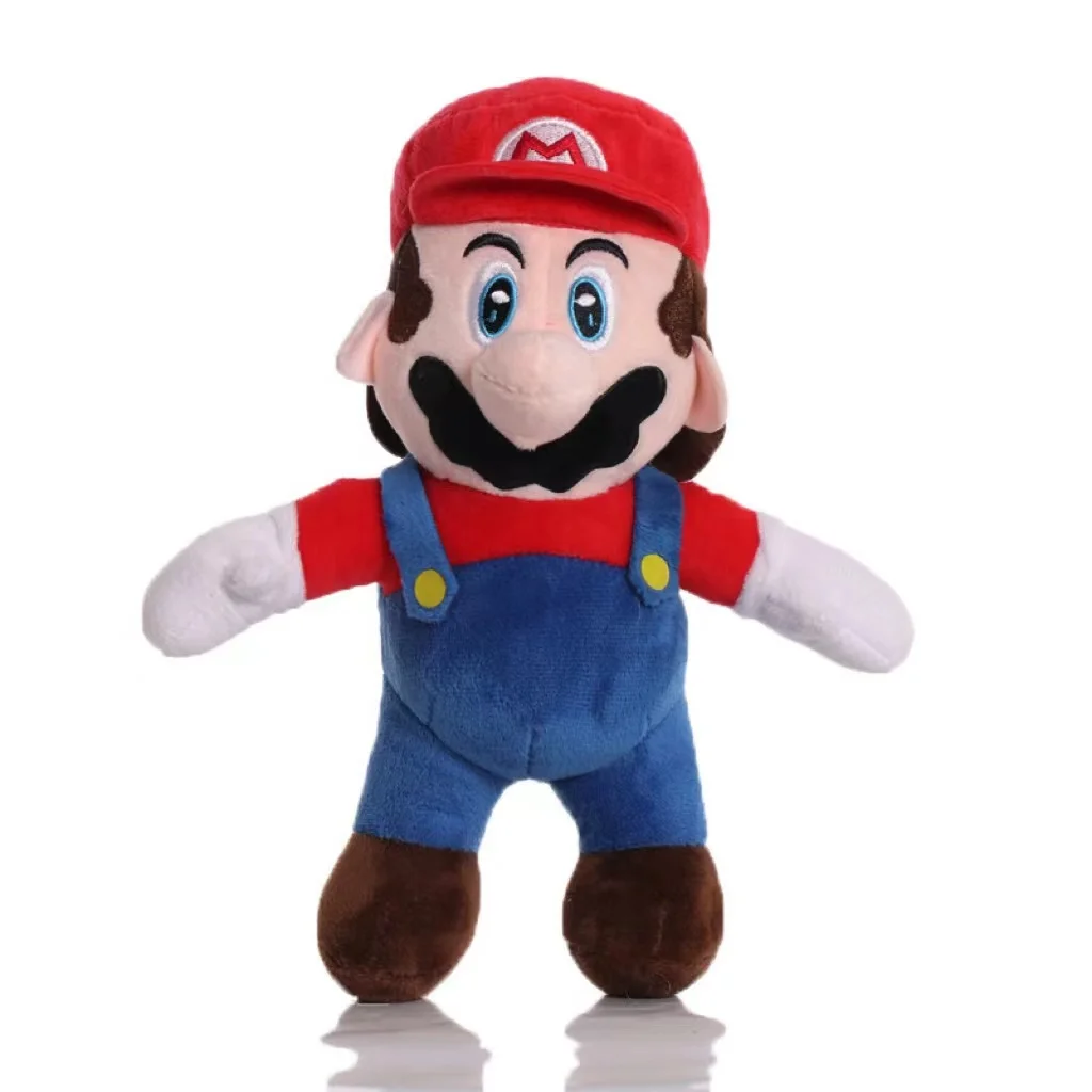 Hot Selling 25cm Super Bros Plush Dolls Marios Doll Soft Stuffed Animal Toy Kids Children Birthday Christmas Gift
