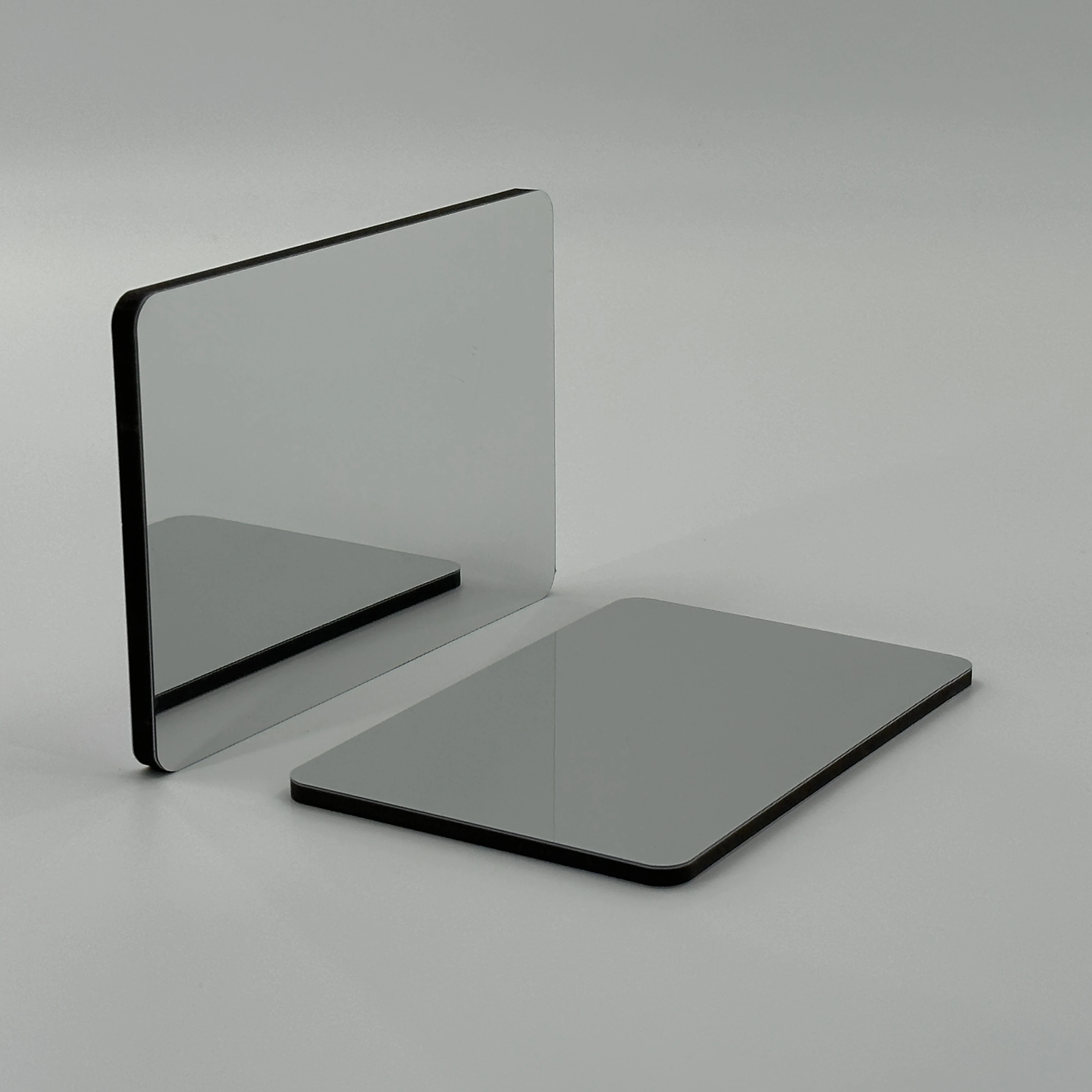 Mirror Veneer Cladding Bamboo Charcoal Other Boards WPC Wall Panel Interior Decoration For Hotel