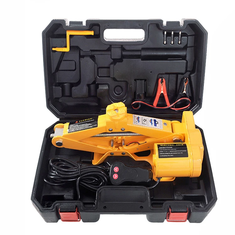 heavy dutie automatic electric pump voiture 12v with tyre inflator jack kit for car