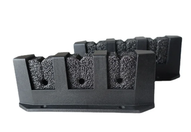 Three rack carp rod holders wall mounted fishing rod storage rack great fishing pole holder for fishing enthusiast