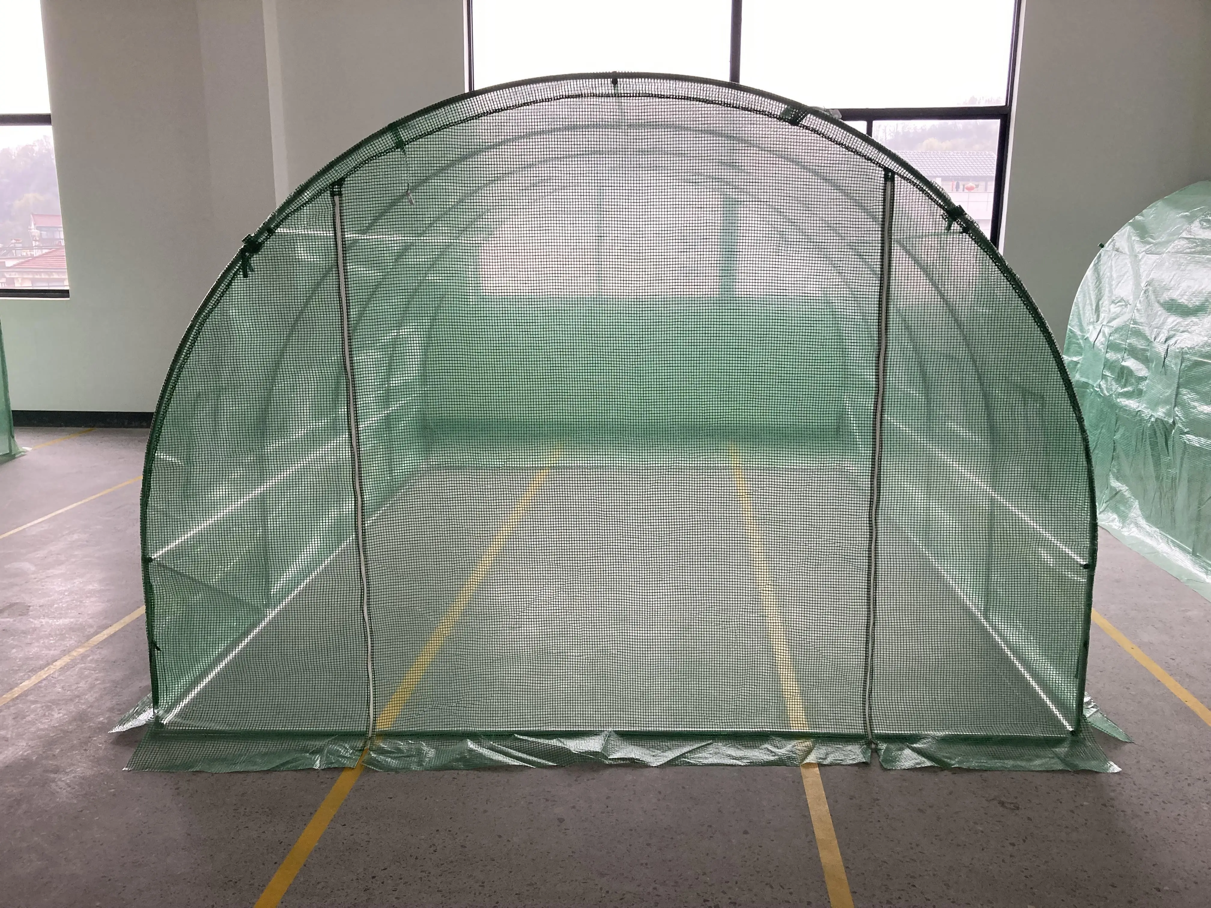 4x3x2m Greenhouse for Outdoors Heavy Duty Large Portable Winter Garden High Tunnel Walk-in Green House
