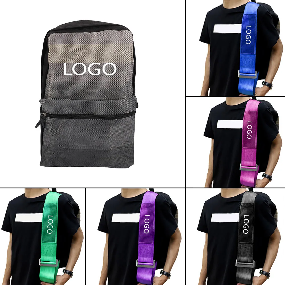 JDM Backpack Street Car Guys Seatbelt Fabric Enthusiast  Tuning Performance  JDM Racing Harness Backpack