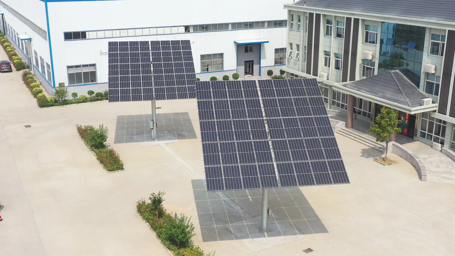 Hot selling 12KW photovoltaic dual axis tracking system efficient power generation made in China