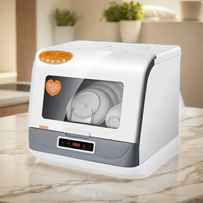 Desktop High Temperature Washing Drying Disinfection Countertop Mobile Dishwasher Convenient Dishwasher