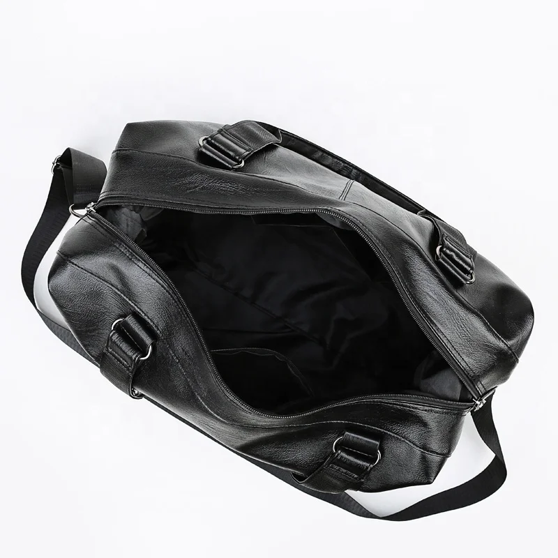 Multifunctional PU men women large capacity duffle bag leisure sports bag travel luggage hand bag