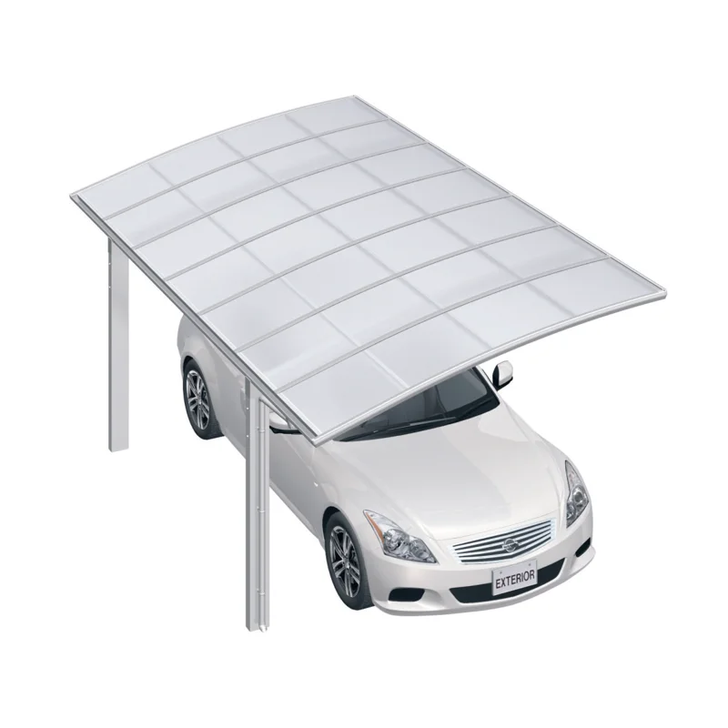 motorcycle canopies/ aluminum double carports for two cars/ polycarbonate solid sheet roof garages