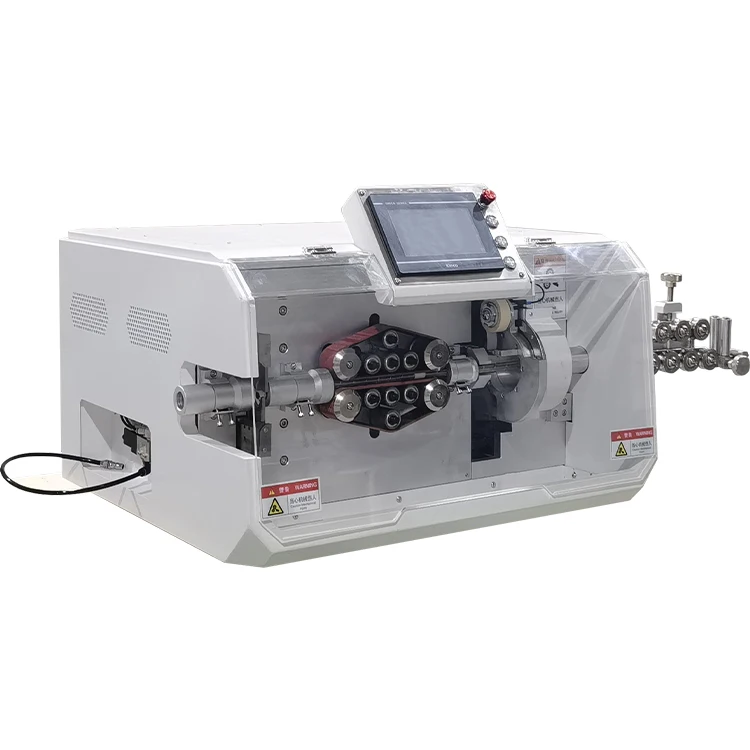 Automatic cutting wire wrapping machine cable harness wrap tape winding machine wire taping strapping tool for cable wire