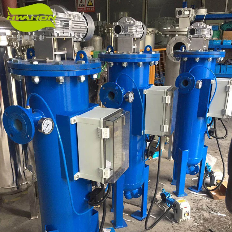 Industry carbon steel automatic backflush self cleaning  irrigation filter for Water Treatment Equipment
