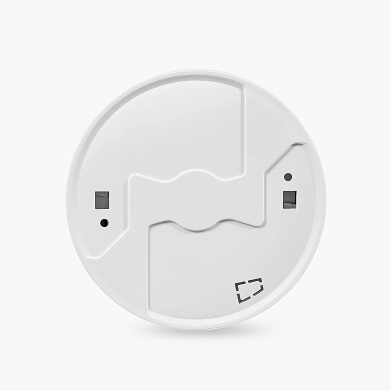 Smart Plastic Cover Fire Alarm System Wireless Sound Siren Tuya Wifi Co Smoke Alarm Detector Manufacturers