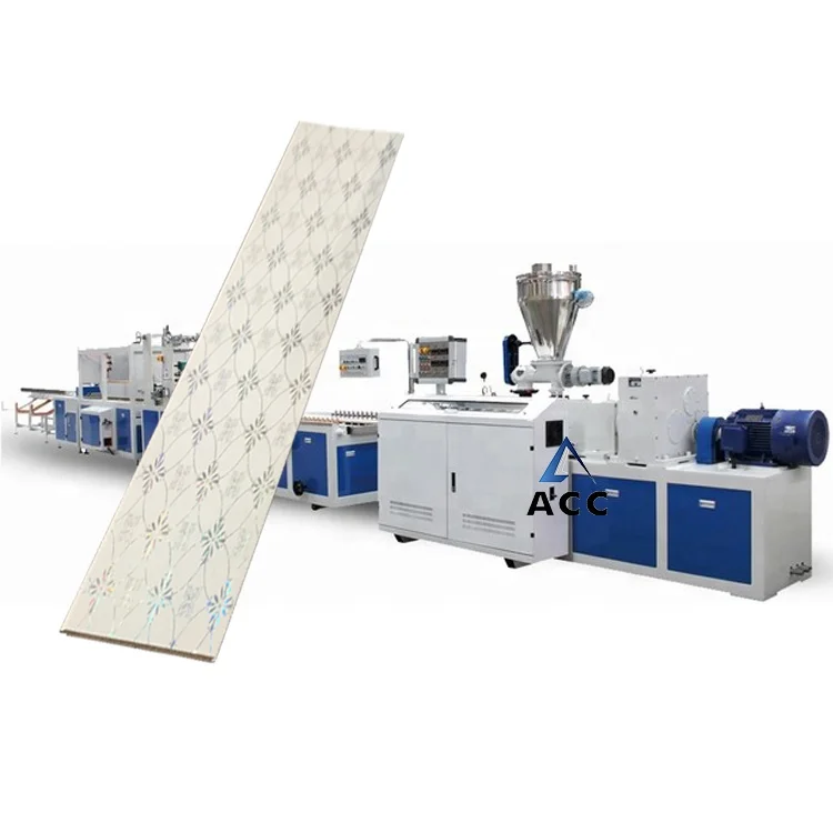 PVC Home House Ceiling Panel Board Profile Extrusion Line Making Machine (1600455173868)