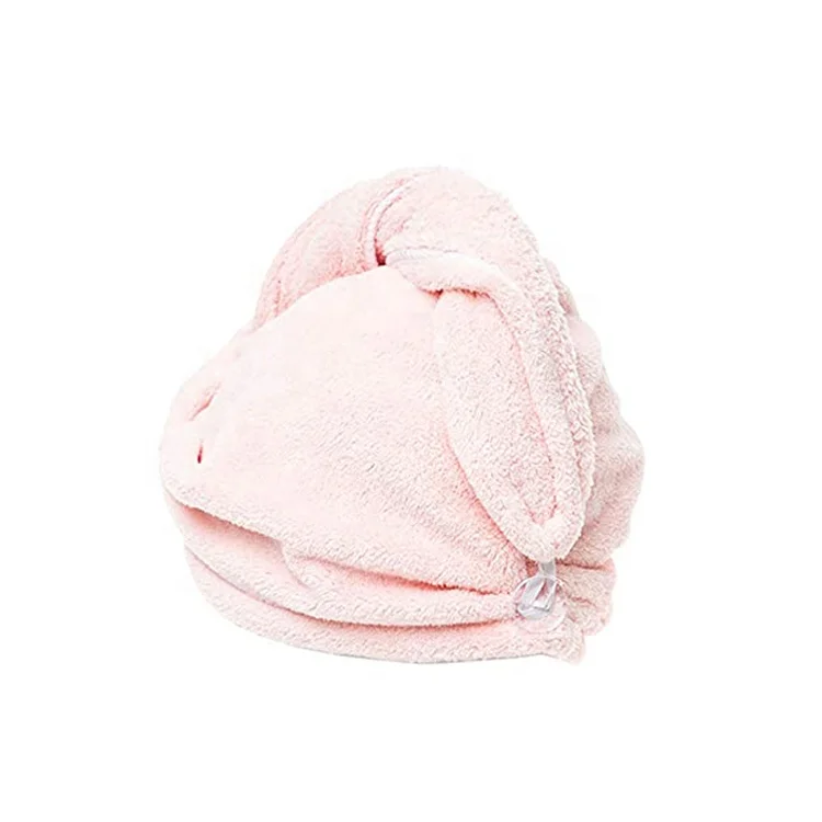 Оптовая продажа полотенец для сушки волос Полотенце для длинных волос быстросохнущее полотенце для волос из кораллового флиса