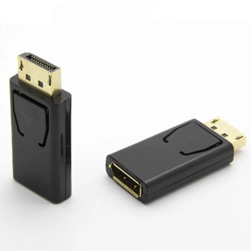 High Quality 1080p  adapter Displayport male DP to displayport dp female Video adapter converter