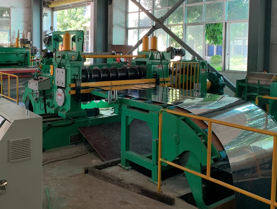 0.25~2.0x1300mm Automatic Metal Steel Strap Coil Slitting Machine Steel Shearing Manufacturer