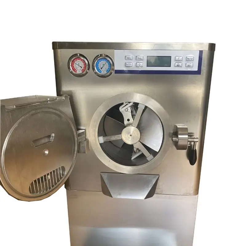 Hard Machine China In Maker Gelato Buy Big Capacity Industrial Thailand Blast Made 100L Continuous Ice Cream Freezer