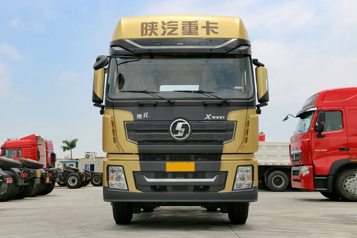 Half a row 3 people air suspension driver seat 6x4 diesel euro 5 engine 440hp manual ABS A/C 12r22.5 tow tractor truck for sale