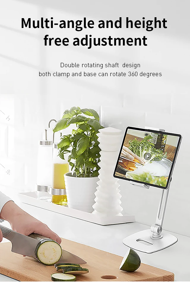 Adjustable Plastic Desk Cell Phone Holder Foldable Desk Phone Holder Universal Stents Phone Stand