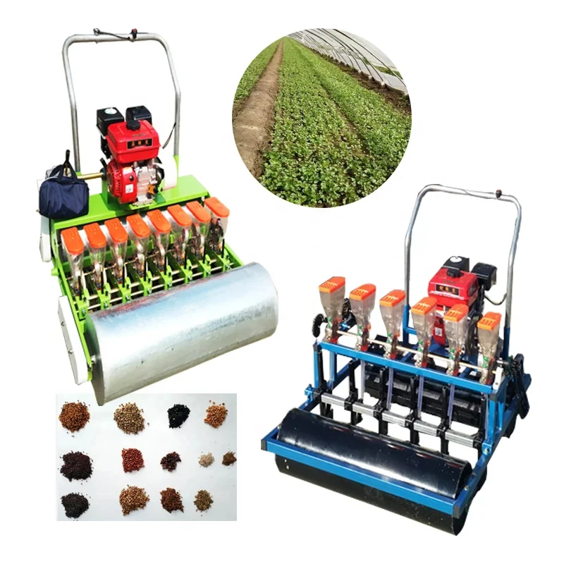 Semi-Automation Spinach Seed Planter Onion Seeder Vegetable Seed Planting Machine