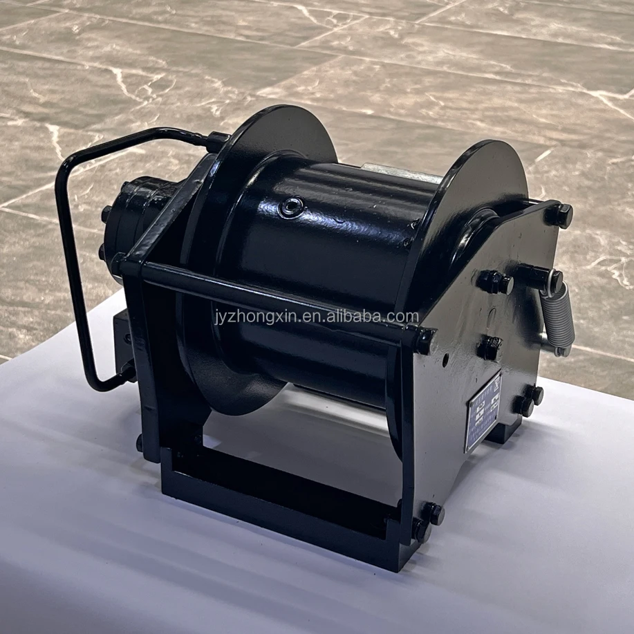 Hydraulic Truck Crane Winch 1.5 ton Lifting Winch Trailer Winch