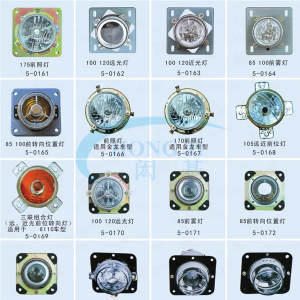 High performance auto spare parts HJ-010 ZK6118 chinese bus spare parts accessories