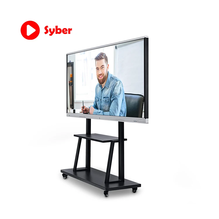 55 65 85 86 100 Inch Smart Touch Screen Interactive Flat Panel Price All In One Smart Board Widely Used In School conference