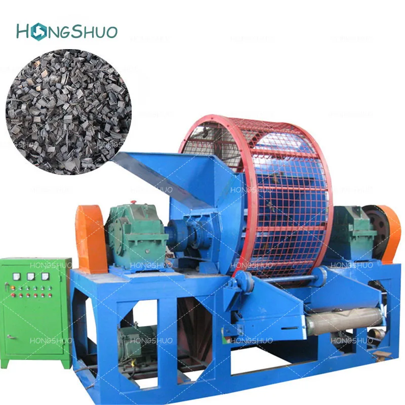 truck tire shredder used tyre shredder waste recycling shredder