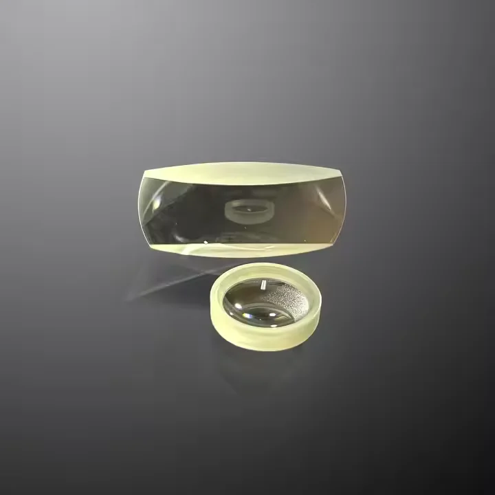 High Accuracy Double Convex Lenses AR Coating BK7 H-K9L UVFS optical glass